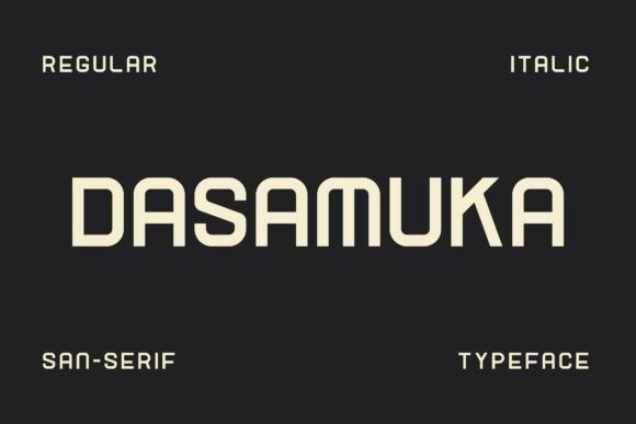 Dasamuka Font - Featured Image