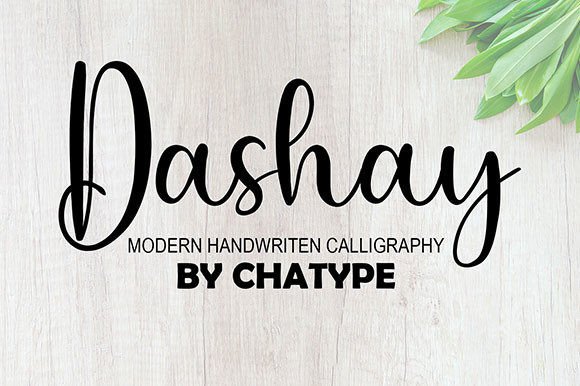 Dashay Font - Featured Image