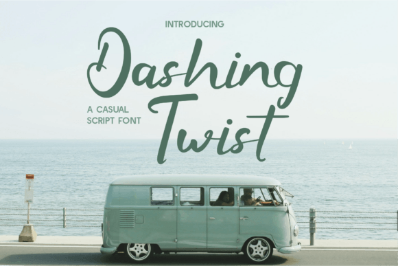 Dashing Twist Font - Featured Image