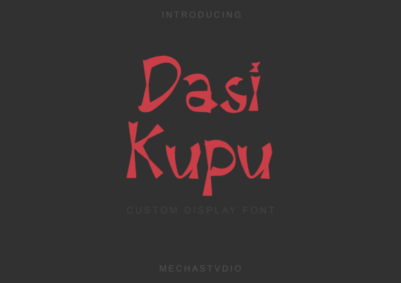 Dasi Kupu Font - Featured Image