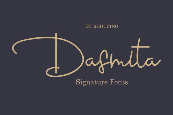 Dasmita Font - Featured Image