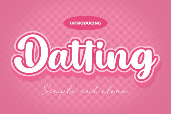 Datting Font - Featured Image