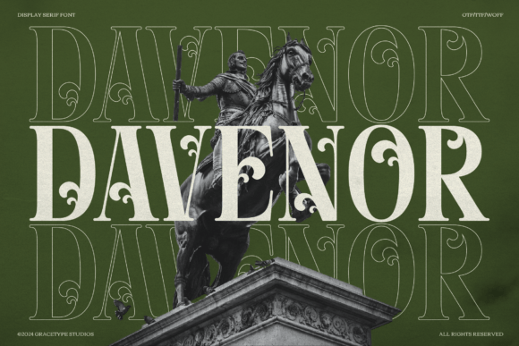 Davenor Font - Featured Image
