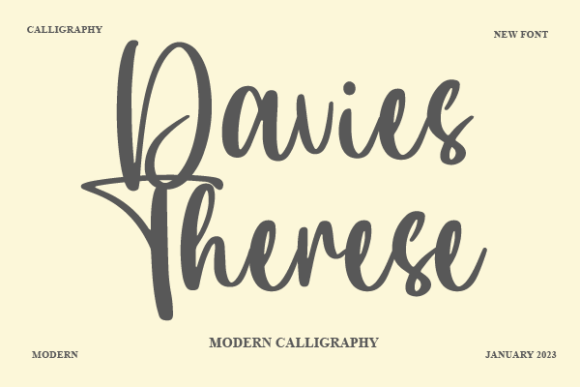 Davies Therese Font - Featured Image