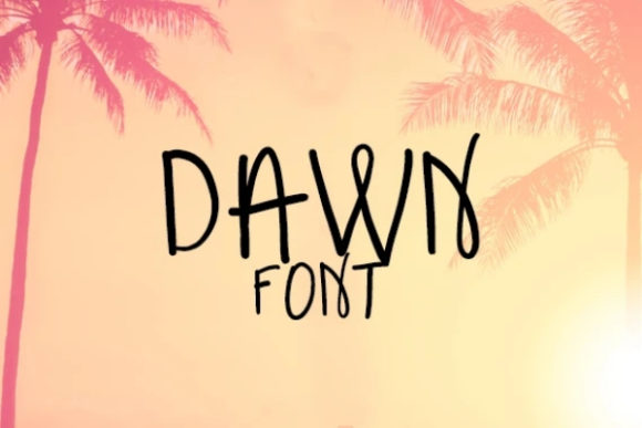 Dawn Font - Featured Image