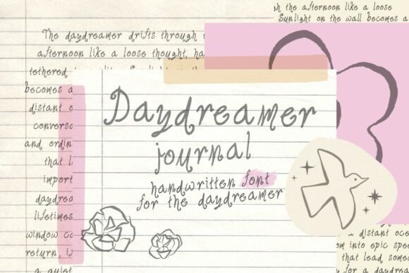 Daydreamer Journal Font - Featured Image