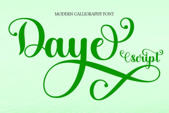Daye Script Font - Featured Image