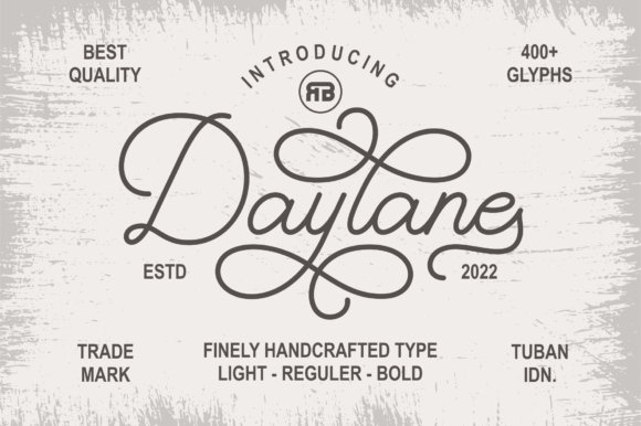 Daylane Font - Featured Image