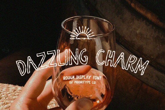 Dazzling Charm Font - Featured Image