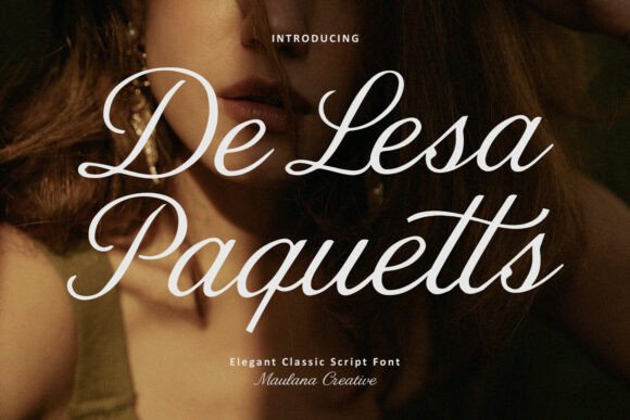 De Lesa Paquetts Font - Featured Image