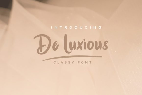 De Luxious Font - Featured Image