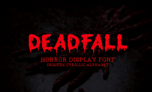 Deadfall Font - Featured Image