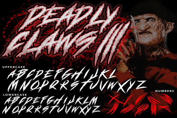 Deadly Claws Font - Featured Image