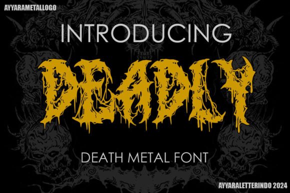 Deadly Font - Featured Image