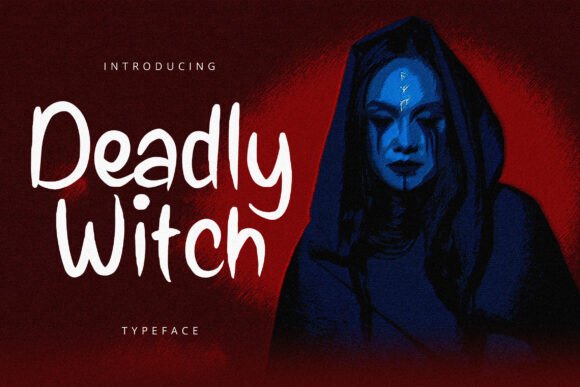 Deadly Witch Font - Featured Image