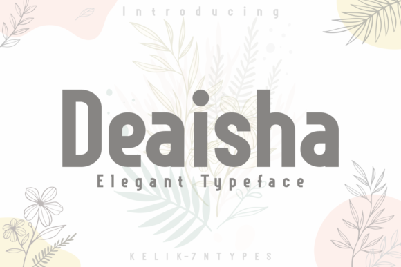 Deaisha Font - Featured Image