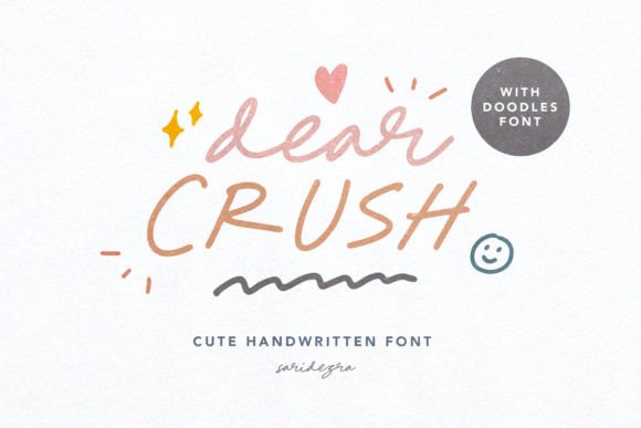Dear Crush Font - Featured Image