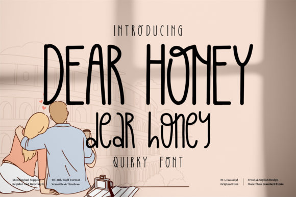 Dear Honey Font - Featured Image