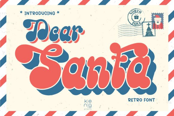 Dear Santa Font - Featured Image