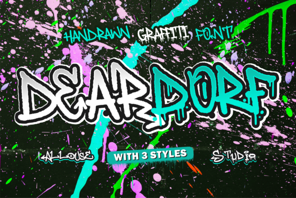 Deardorf Font - Featured Image
