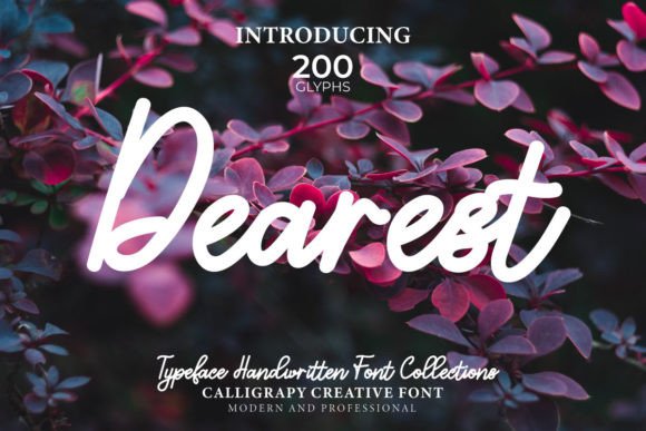 Dearest Font - Featured Image