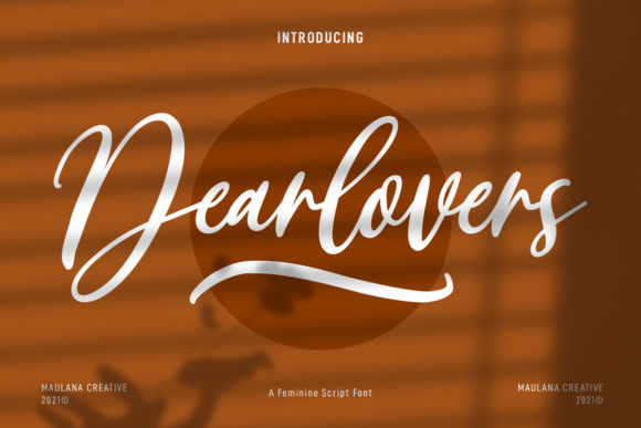 Dearlovers Font - Featured Image