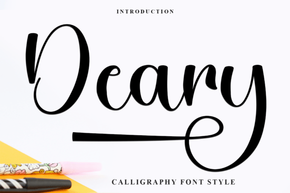 Deary Font - Featured Image