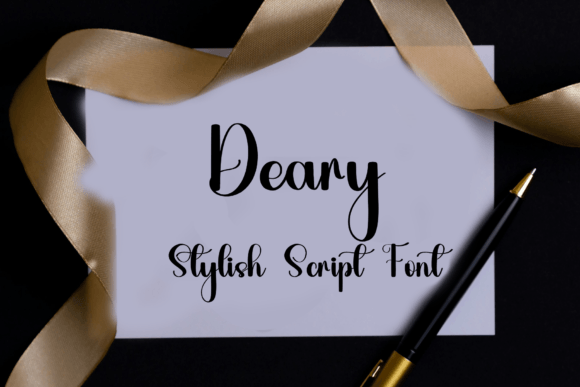 Deary Font - Featured Image