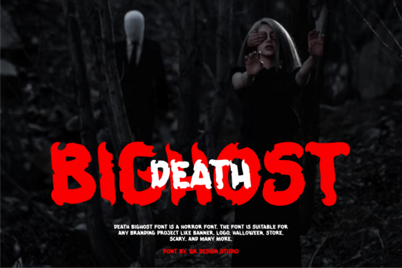 Death Bighost Font - Featured Image