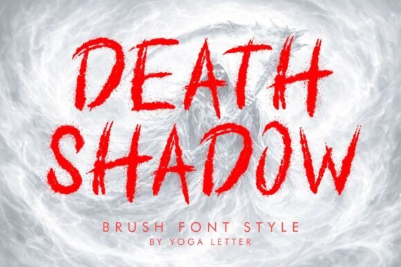 Death Shadow Font - Featured Image