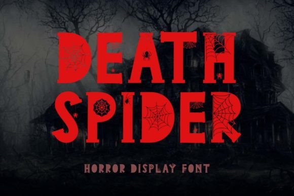 Death Spider Font - Featured Image