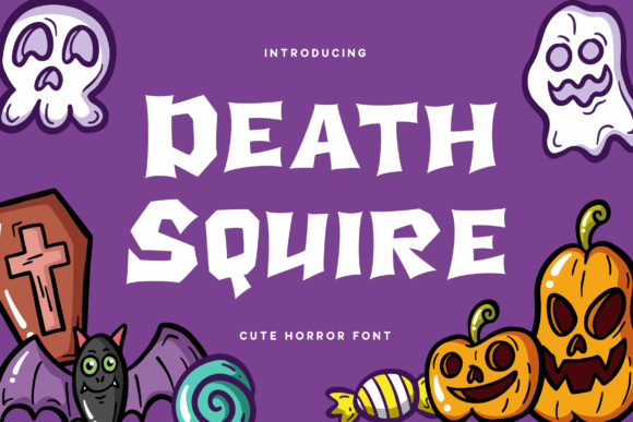 Death Squire Font - Featured Image