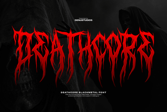 Deathcore Font - Featured Image