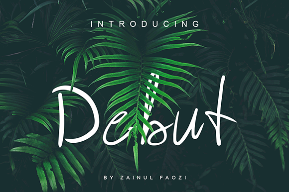 Debut Font - Featured Image