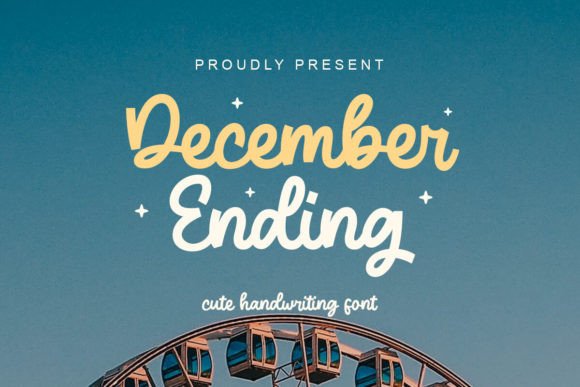December Ending Font - Featured Image