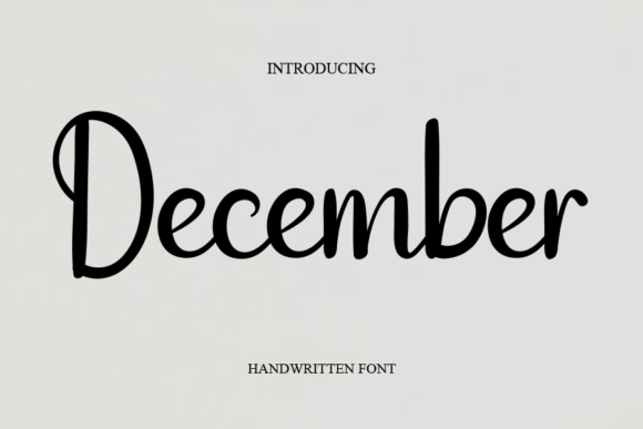 December Font - Featured Image