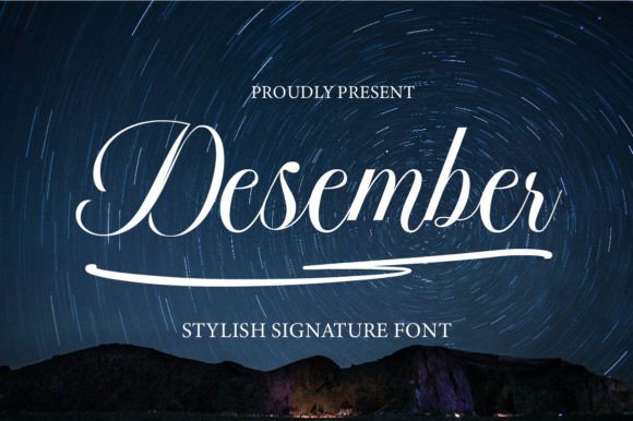 December Font - Featured Image