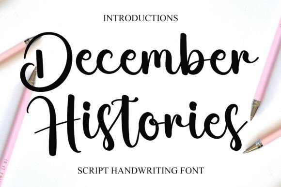 December Histories Font - Featured Image