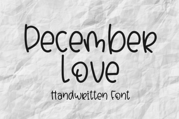 December Love Font - Featured Image