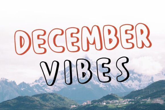 December Vibes Font - Featured Image