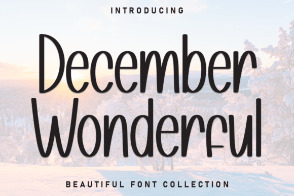 December Wonderful Font - Featured Image