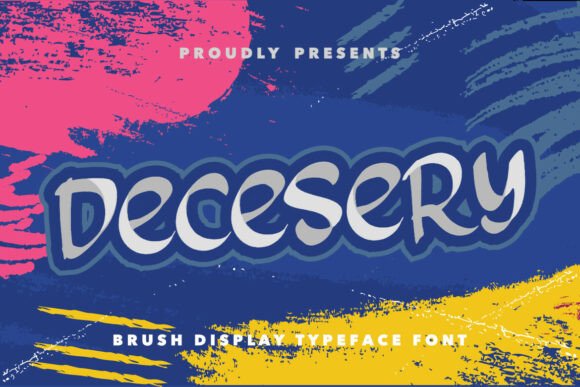 Decesery Font - Featured Image