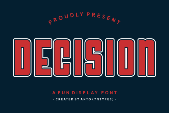 Decision Font - Featured Image