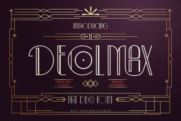 Decolmax Font - Featured Image