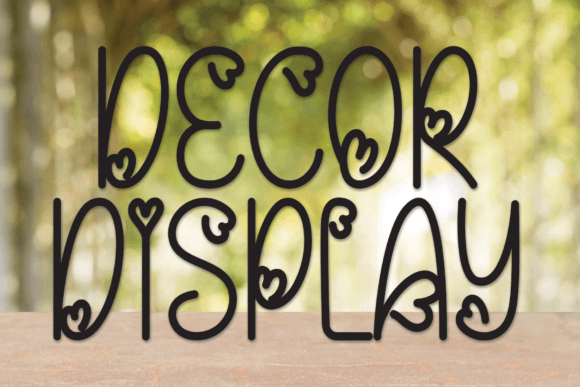 Decor Display Font - Featured Image