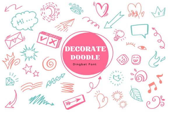 Decorate Doodle Font - Featured Image
