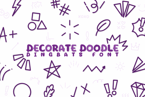Decorate Doodle Font - Featured Image