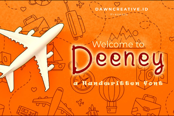 Deeney Font - Featured Image