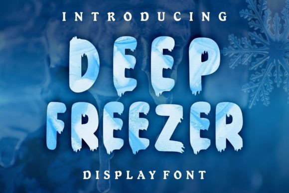 Deep Freezer Font - Featured Image