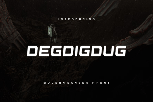 Degdigdug Font - Featured Image
